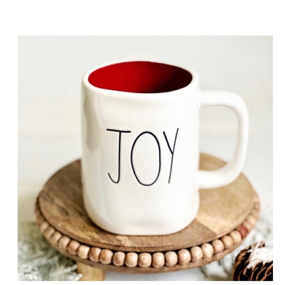 NEW Rae Dunn Christmas Double Sided Joy Mug Christmas Stocking Santa 🎅🏻